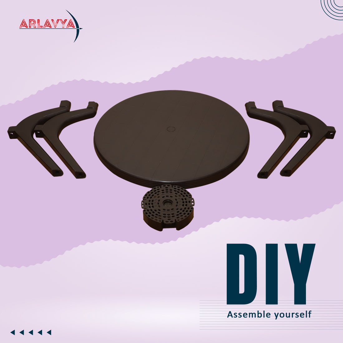 Magna Model Multipurpose Table for Home Garden Cafeteria