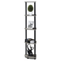 ARLAVYA Engineered Wood 5 Tier Floor Standing Corner Shelf (Do-It-Yourself)