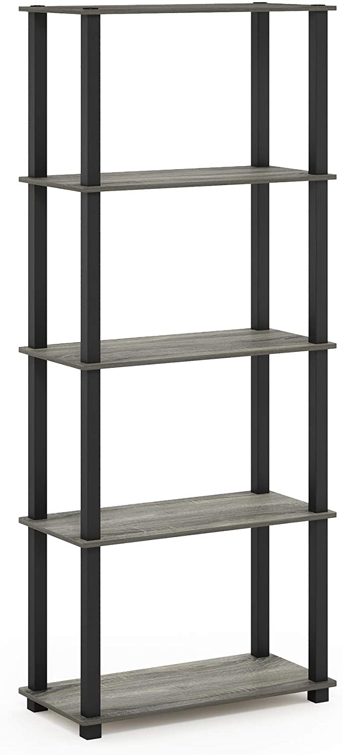 ARLAVYA Engineered Wood 5 Tier Storage Racks Display Shelf