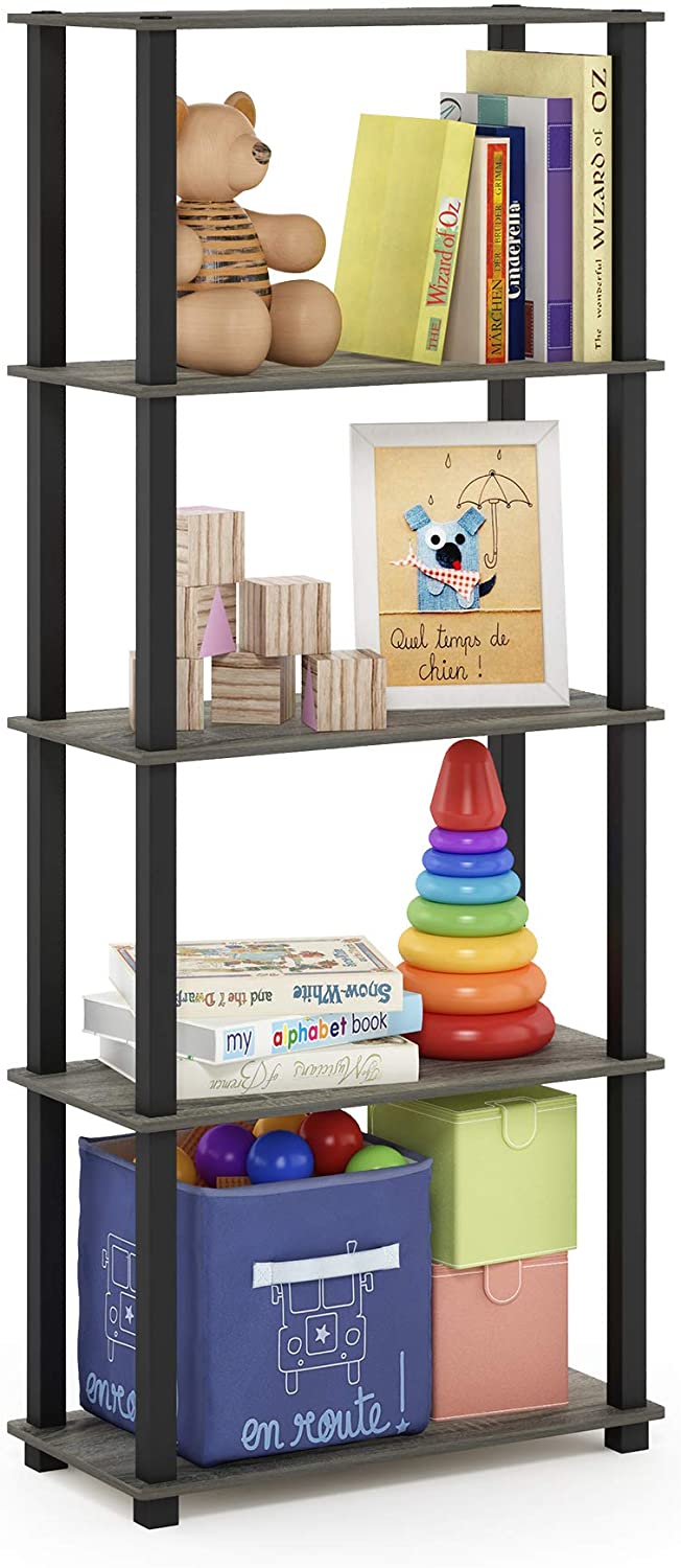 ARLAVYA Engineered Wood 5 Tier Storage Racks Display Shelf – ARLAVYA ...