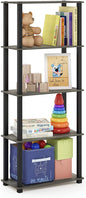 ARLAVYA Engineered Wood 5 Tier Storage Racks Display Shelf