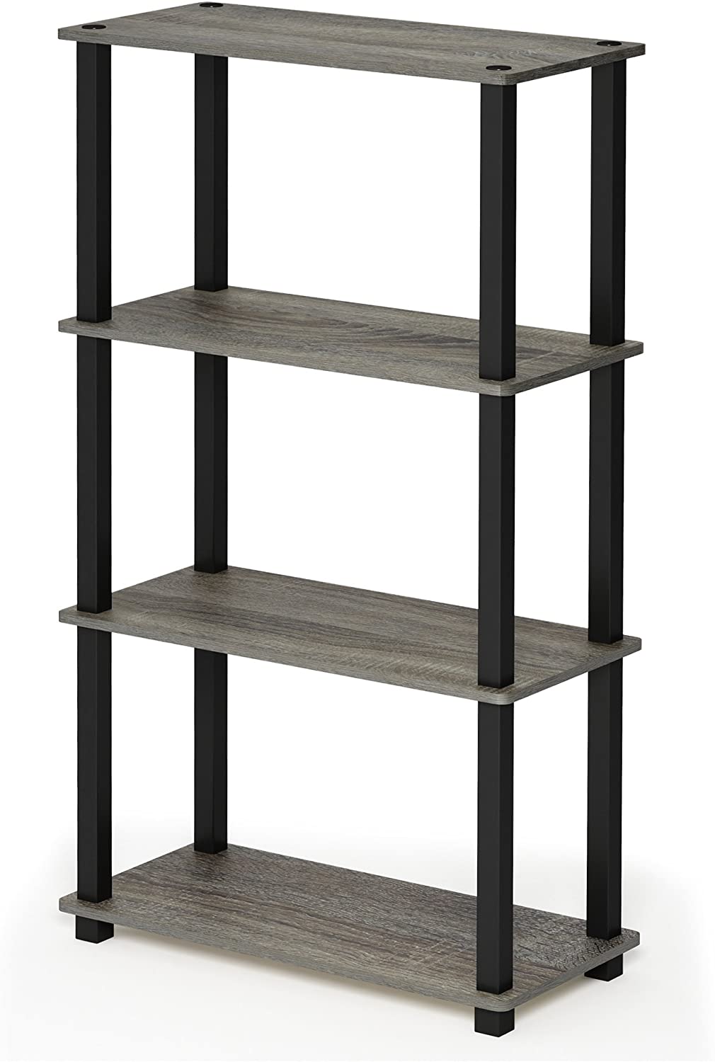 ARLAVYA Engineered Wood 4 Tier Storage Rack Display Shelf
