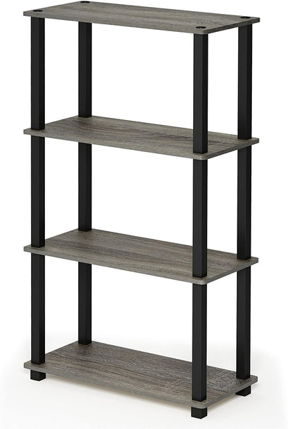 ARLAVYA Engineered Wood 4 Tier Storage Rack Display Shelf