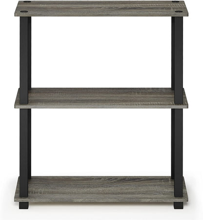 ARLAVYA Engineered Wood 3 Tier Storage Rack Display Shelf
