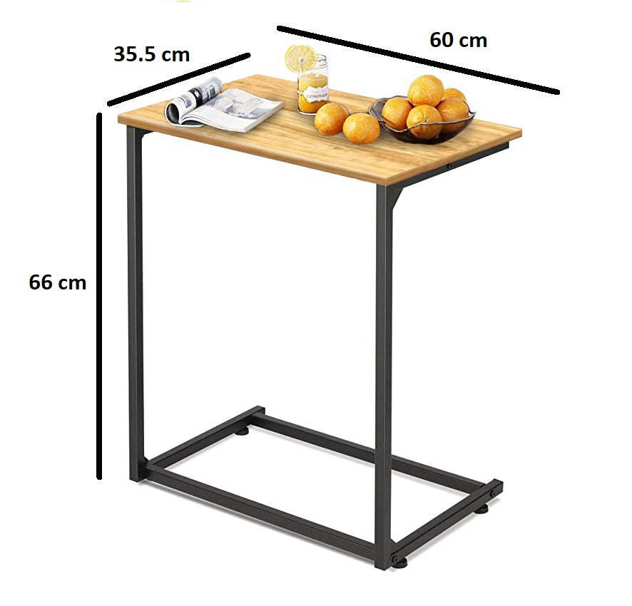 ARLAVYA Portable Laptop Table - Natural Brown