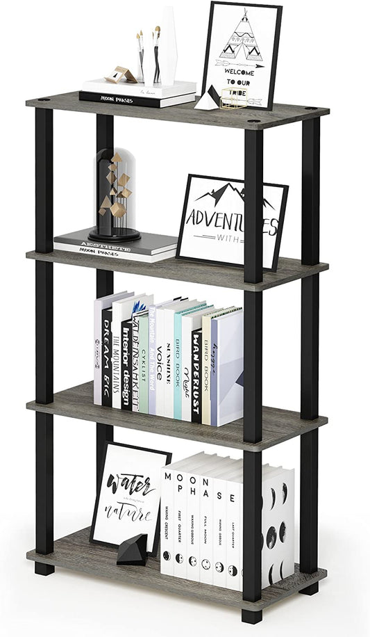 ARLAVYA Engineered Wood 4 Tier Storage Rack Display Shelf
